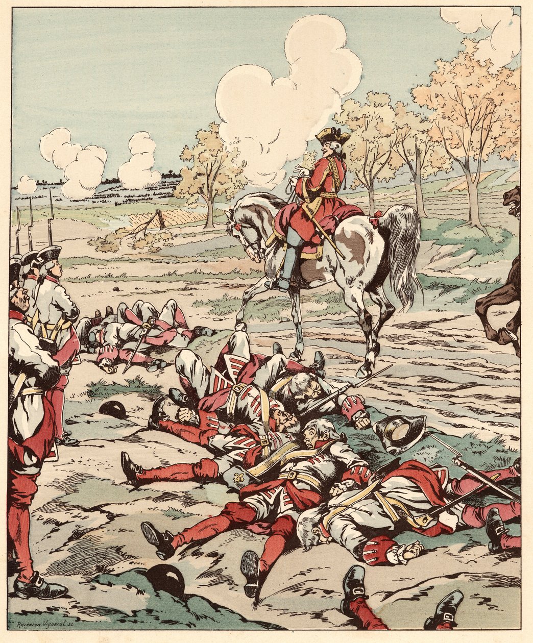 Kanon? Tja... Det dödar, här är alla ord från Saint Pern (Saint-Pern) som uttalade sitt snus i handen efter massakern på grenadjärer av fiendens armés vapen i slaget vid Minden 1759 under sjuåriga kriget , för att återställa modet till t av pseudonym for Onfray de Breville Jacques Job