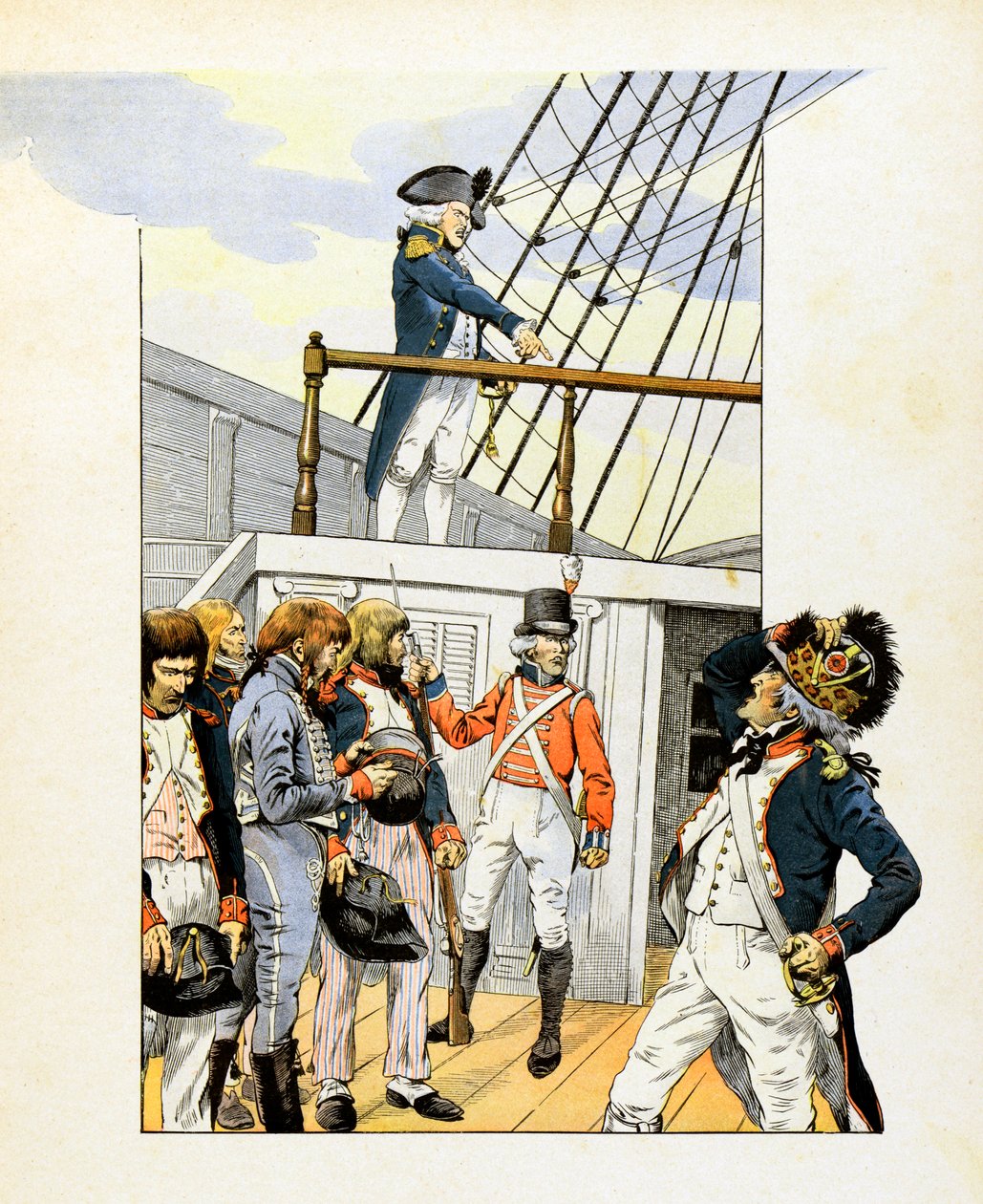 I februari 1795 togs Theophile Malo Corret de La Tour (eller Latour) d