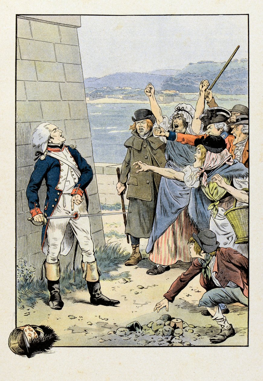 I fångenskap till Plymouth, Theophile Malo Corret de La Tour (eller Latour) d