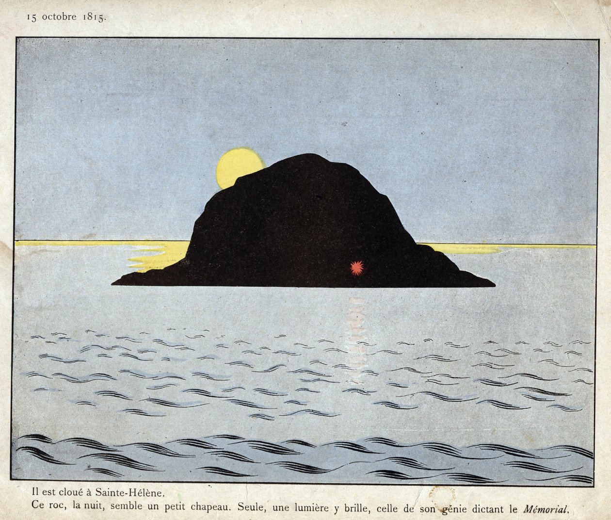 Napoleon förvisades till St Helena av pseudonym for Onfray de Breville Jacques Job