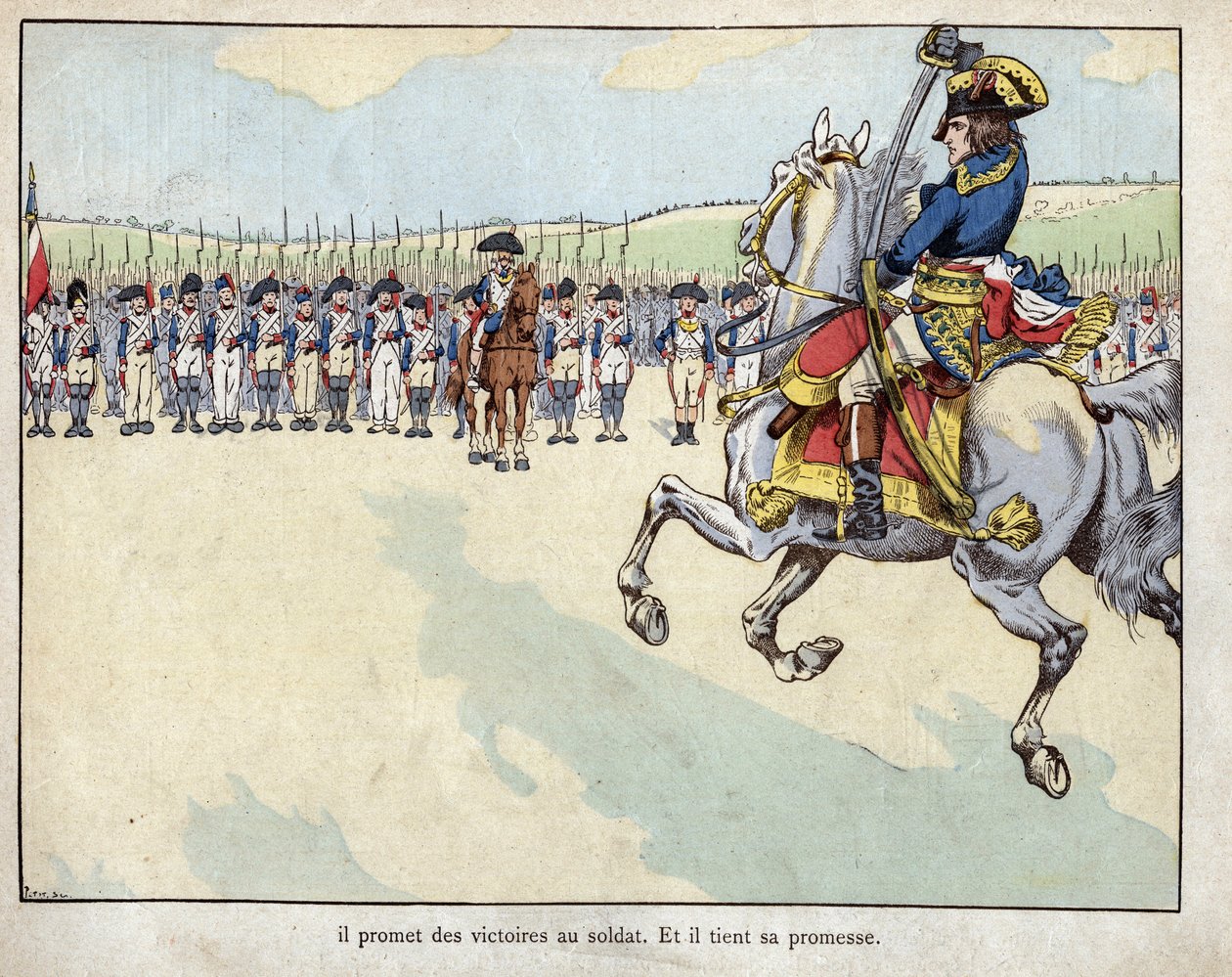 Napoleon utses till befälhavare för den franska armén i Italien - 1796 - Napoleon utses till befälhavare för den franska armén i Italien, 23 februari av pseudonym for Onfray de Breville Jacques Job