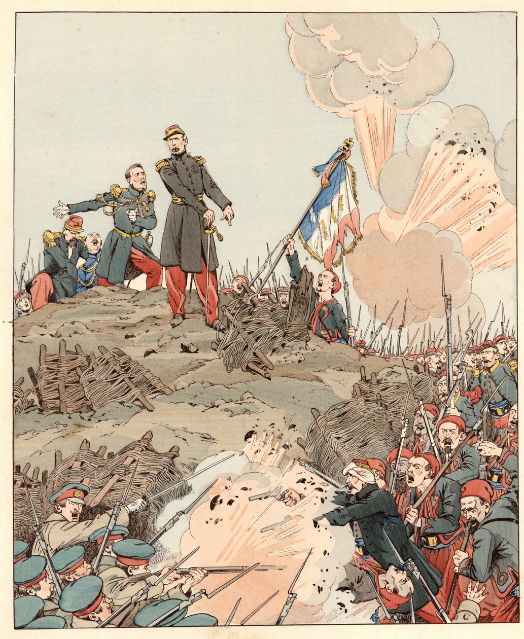 Sebastopols säte under Krimkriget, general Patrice de Mac-Mahon (Mac Mahon) (1808-1893) svarade "J