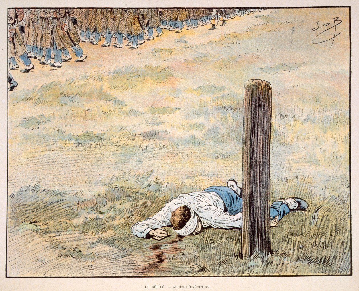 Den förorenade - Efter avrättningen av pseudonym for Onfray de Breville Jacques Job