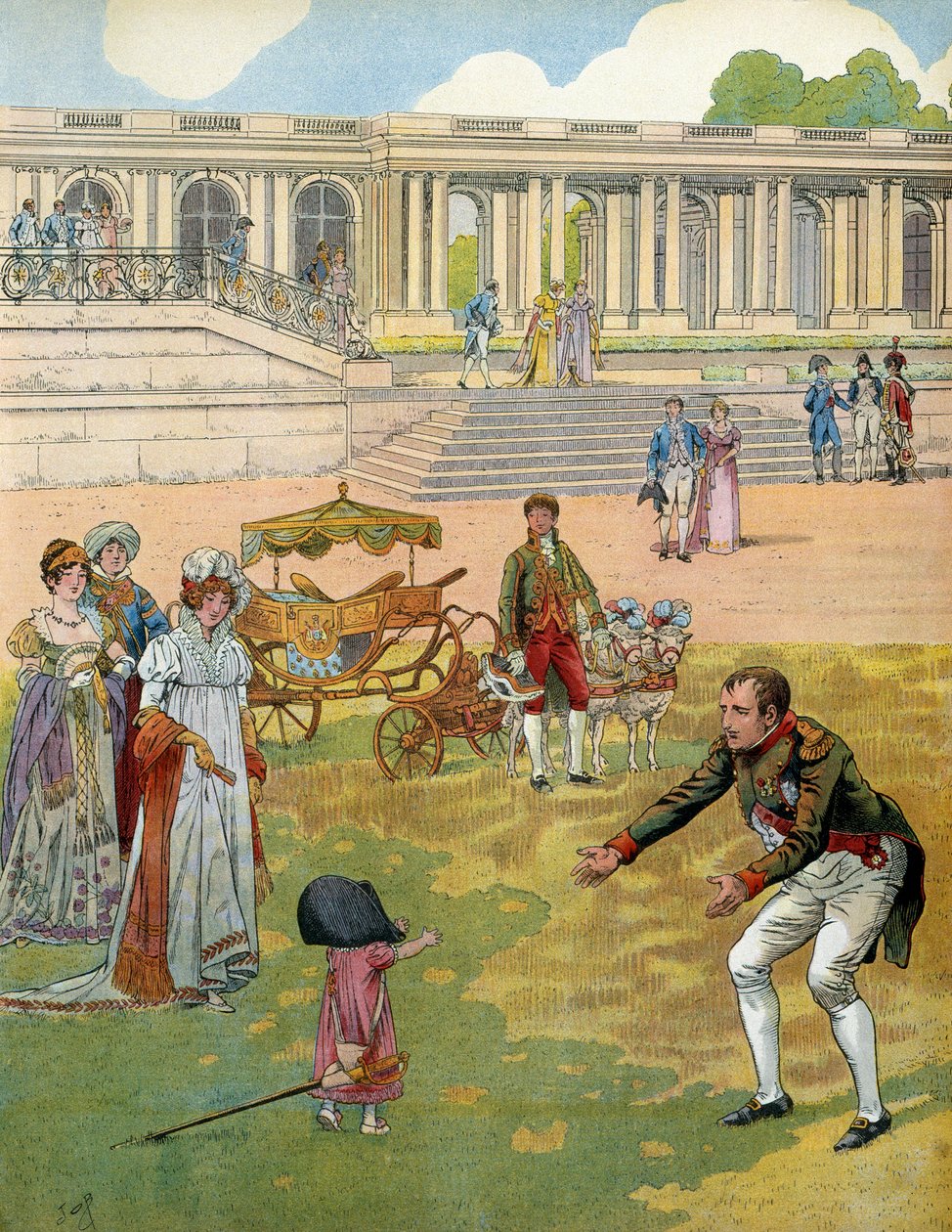 Kejsar Napoleon I Bonaparte av pseudonym for Onfray de Breville Job