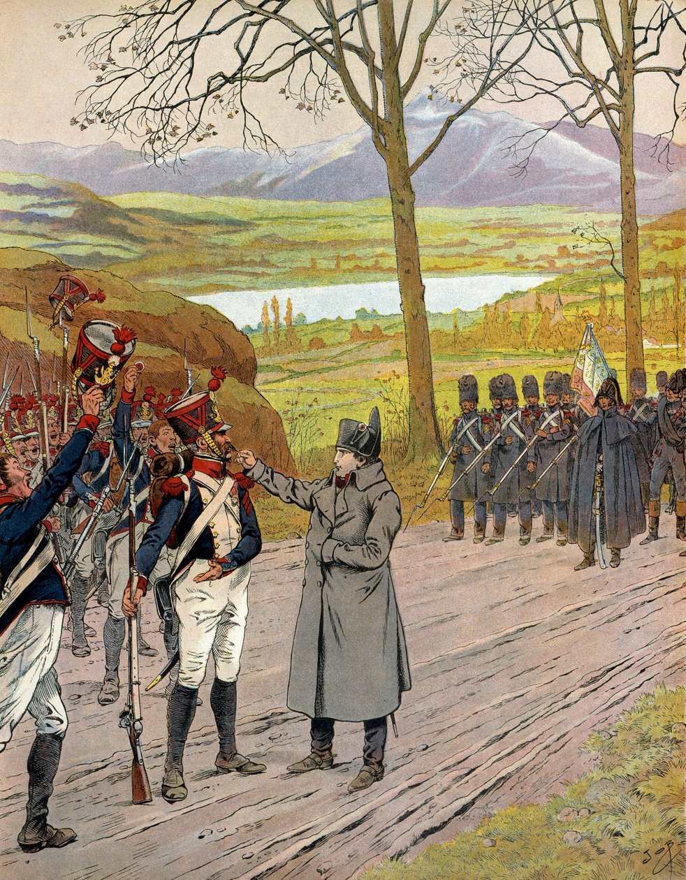 Kejsar Napoleon I Bonaparte av pseudonym for Onfray de Breville Job