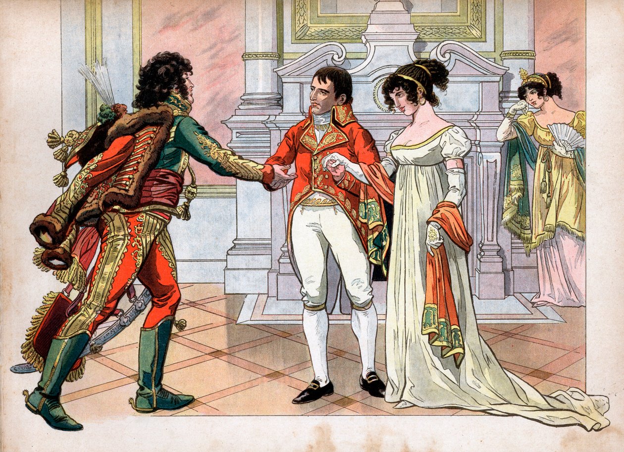 Den förste konsul Napoleon I Bonaparte av pseudonym for Onfray de Breville Job