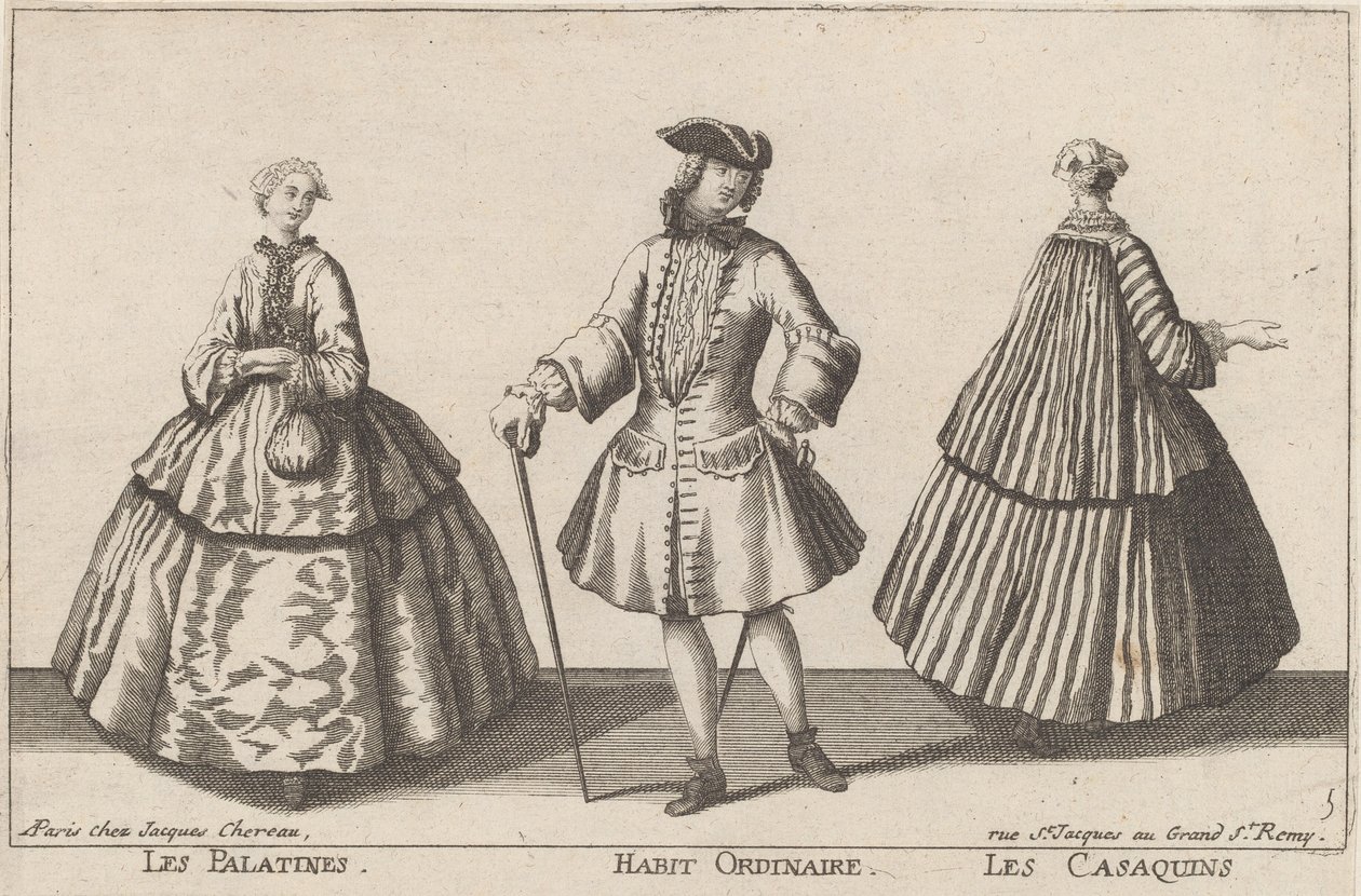 Palatinerna/Ordinary Habit/The Casaquins av published by Jacques Chéreau