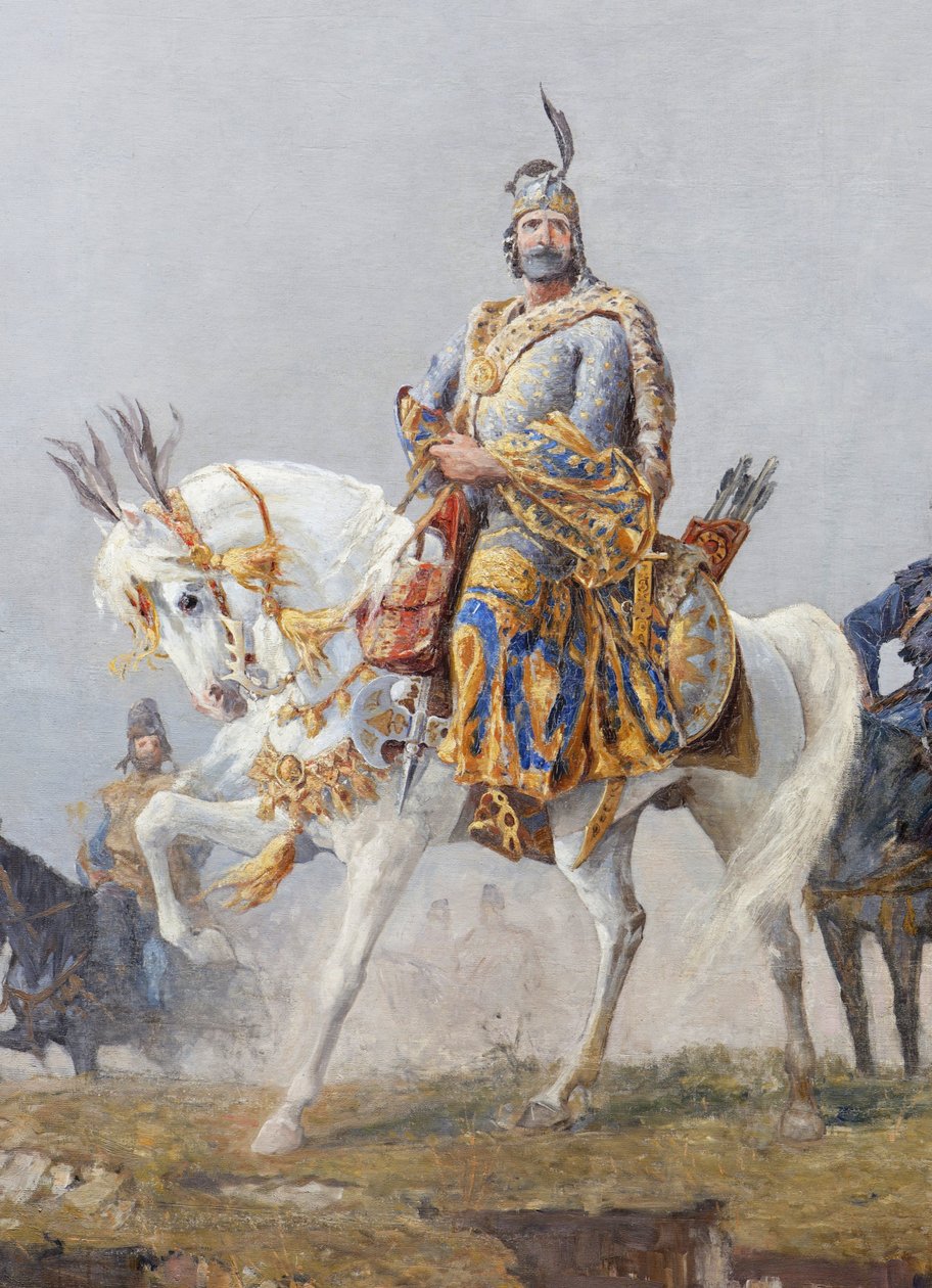 A magyarok bejövetele (Feszty-körkép) av Arpad Feszty