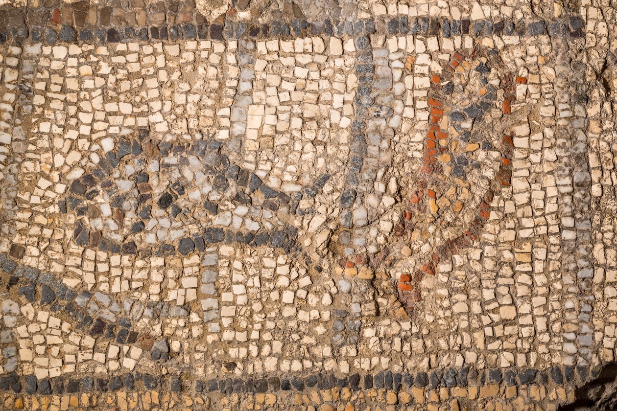 Mosaik av Timoteus, 600-talet (mosaik) av School Italian