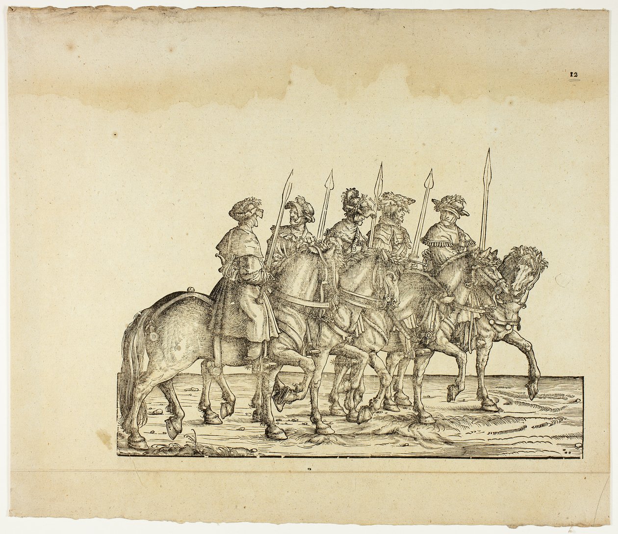 Maximilians triumf av the Elder Hans Burgkmair