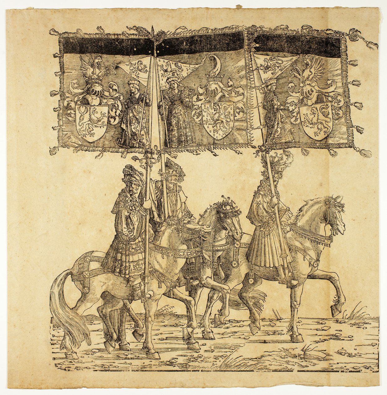 Maximilians triumf av the Elder Hans Burgkmair
