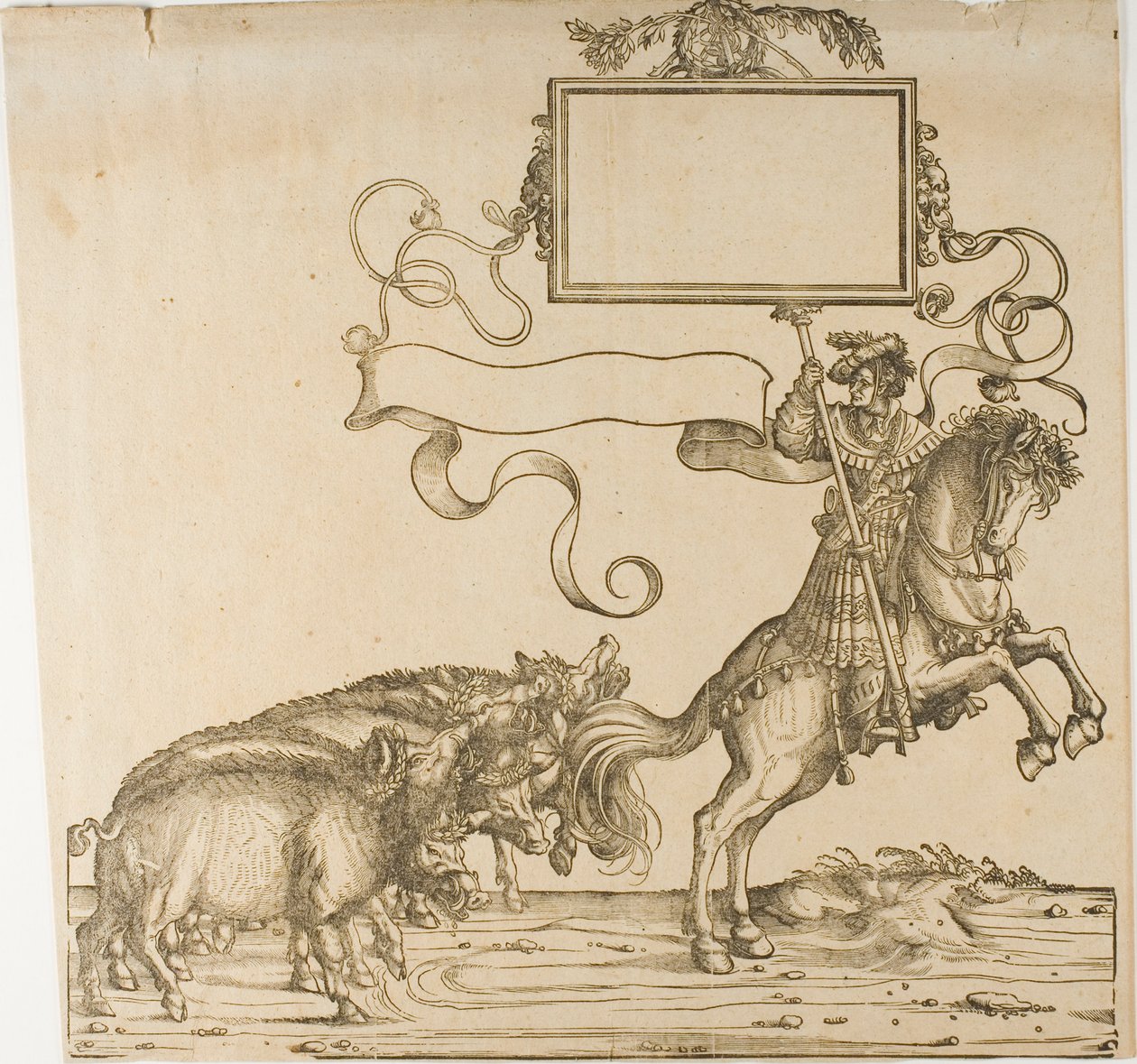 Maximilians triumf av the Elder Hans Burgkmair