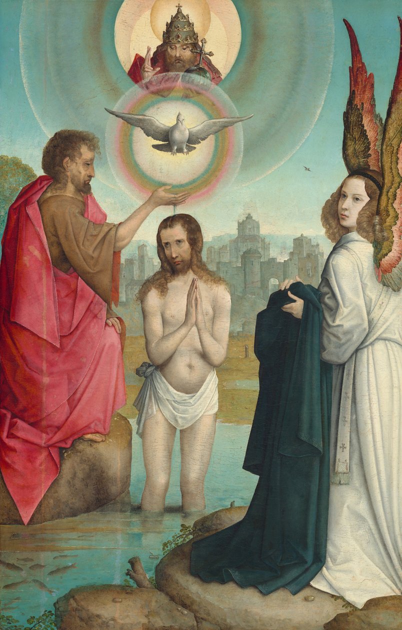 Kristi dop, ca. 15081519. av the Elder Juan de Flandes
