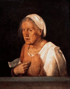 La Vecchia (Den gamla kvinnan) efter 1505 (olja på duk)