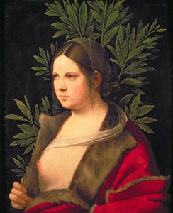 Porträtt av en ung kvinna (Laura)