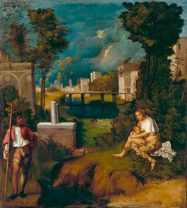 The Tempest, c.1508 (olja på duk)