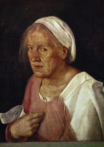 La Vecchia (Den gamla kvinnan), efter 1505 (olja på duk)