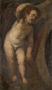A Standing Putto, c.1548-88 (olja på duk) av Veronese