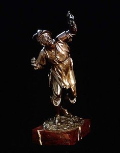 Fågelfångaren (brons) av Giambologna