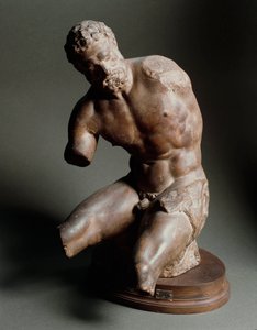 Manlig torso. Skulptur av Giambologna