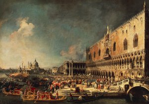 Den franske ambassadörens ankomst till Venedig