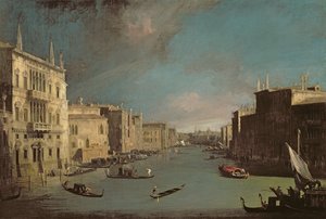 Utsikt över Canal Grande av (1697-1768) Canaletto