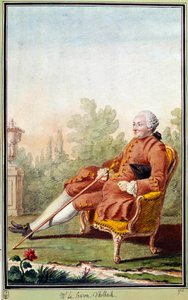 Porträtt av Paul Henri Dietrich, Baron d