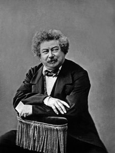 Alexandre Dumas den äldre, ca 1860 (foto)