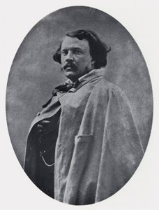Gaspard Felix Tournachon (Nadar), tagen av honom själv (s/v foto) av Nadar
