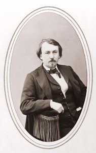 Porträtt av Gustave Doré (1832 - 188) av Nadar cirka 1865. av Nadar
