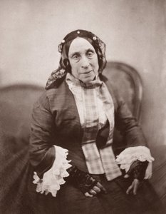 Porträtt av Madame Desbordes Valmore (Marceline Felicite Josephine Desbordes-Valmore av Nadar