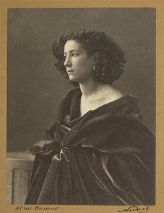 Porträtt av Sarah Bernhardt 1864 av Nadar av Nadar