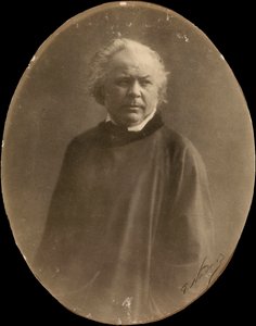 Porträtt av målaren Honorè Daumier (s/v foto) av Nadar