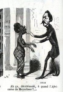 När är Giacomo Meyerbeer afrikansk? av Nadar