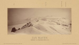 Jan Mayen, södra delen av Danielsen-Berg. av (Linienschiffs Lieutenant) Richard Basso