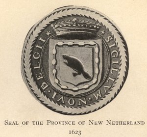 Sigill för provinsen Nya Nederländerna av (after) American School