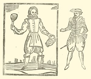 Illustration till The Roxburghe Ballads (träsnitt) av (after) English School