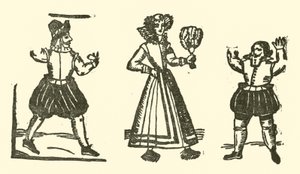 Illustration till The Roxburghe Ballads (träsnitt) av (after) English School