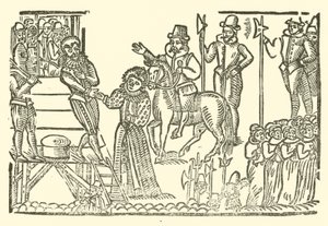 Illustration till The Roxburghe Ballads (träsnitt) av (after) English School