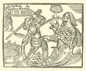 Illustration till The Roxburghe Ballads (träsnitt) av (after) English School