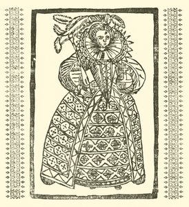 Illustration till The Roxburghe Ballads (träsnitt) av (after) English School