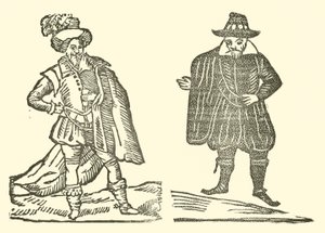 Illustration till The Roxburghe Ballads (träsnitt) av (after) English School