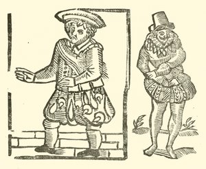 Illustration till The Roxburghe Ballads (träsnitt) av (after) English School