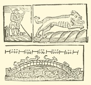Illustration till The Roxburghe Ballads (träsnitt) av (after) English School