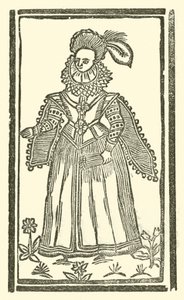 Illustration till The Roxburghe Ballads (träsnitt) av (after) English School
