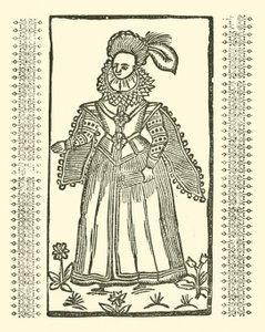 Illustration till The Roxburghe Ballads (träsnitt) av (after) English School
