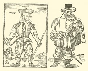 Illustration till The Roxburghe Ballads (träsnitt) av (after) English School