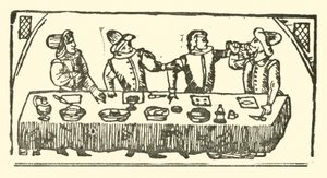 Illustration till The Roxburghe Ballads (träsnitt) av (after) English School