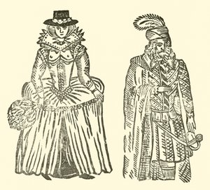 Illustration till The Roxburghe Ballads (träsnitt) av (after) English School