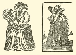 Illustration till The Roxburghe Ballads (träsnitt) av (after) English School